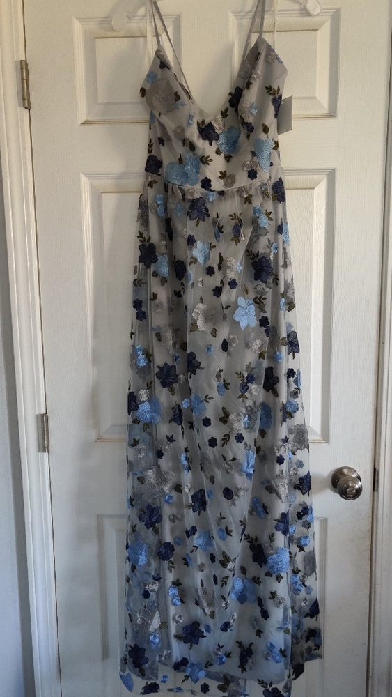 David's bridal floral woman's dress